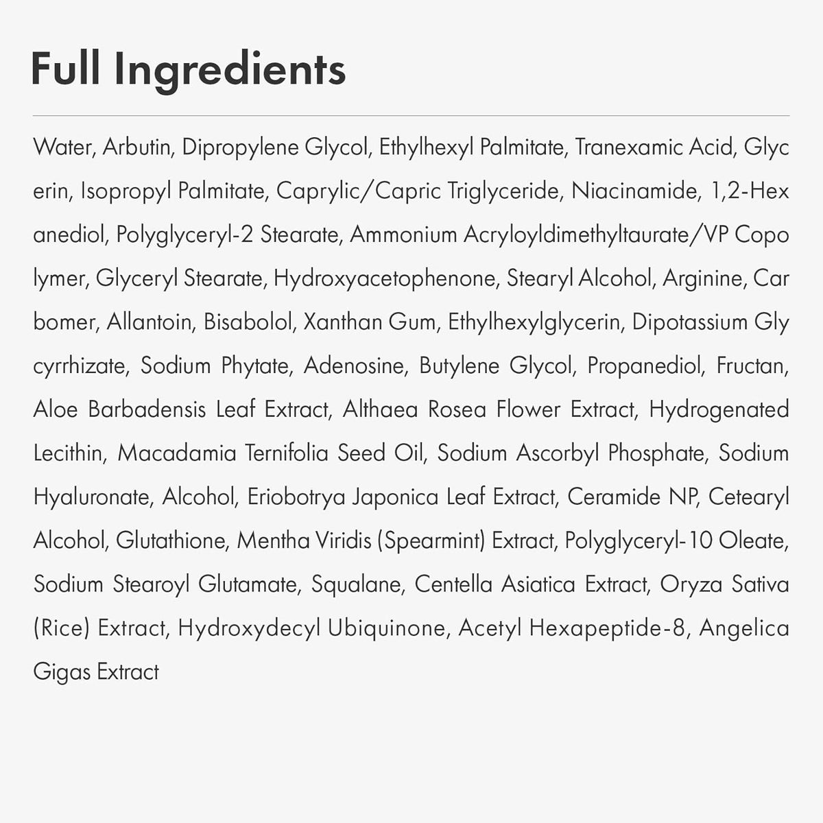 Saeskyn Advanced Arbutin Brightening Cream